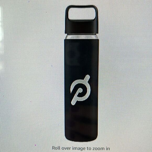 Peloton Other - PELOTON Glass Water Bottle 16oz silicone sleeve